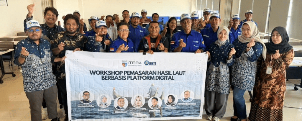 ITEBA dan KNTI Selenggarakan Workshop Pemasaran Hasil Laut via Platform Digital untuk Dukung Nelayan Tradisional Batam Menuju Digital