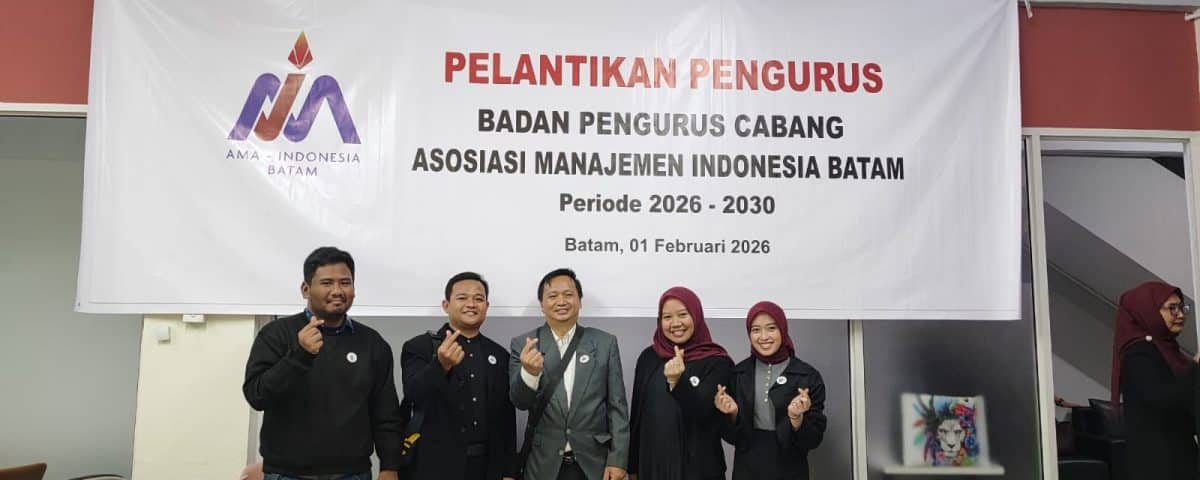 Dosen ITEBA Ikut Serta dalam Pelantikan Pengurus AMA Batam Periode 2026-2030