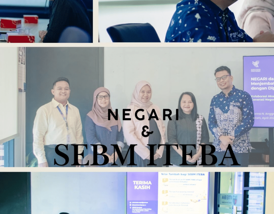 SEBM ITEBA Perkuat Sinergi Bersama Negosiator Perdagangan Republik Indonesia (NEGARI) SEBM ITEBA Perkuat Sinergi Bersama Negosiator Perdagangan Republik Indonesia (NEGARI)